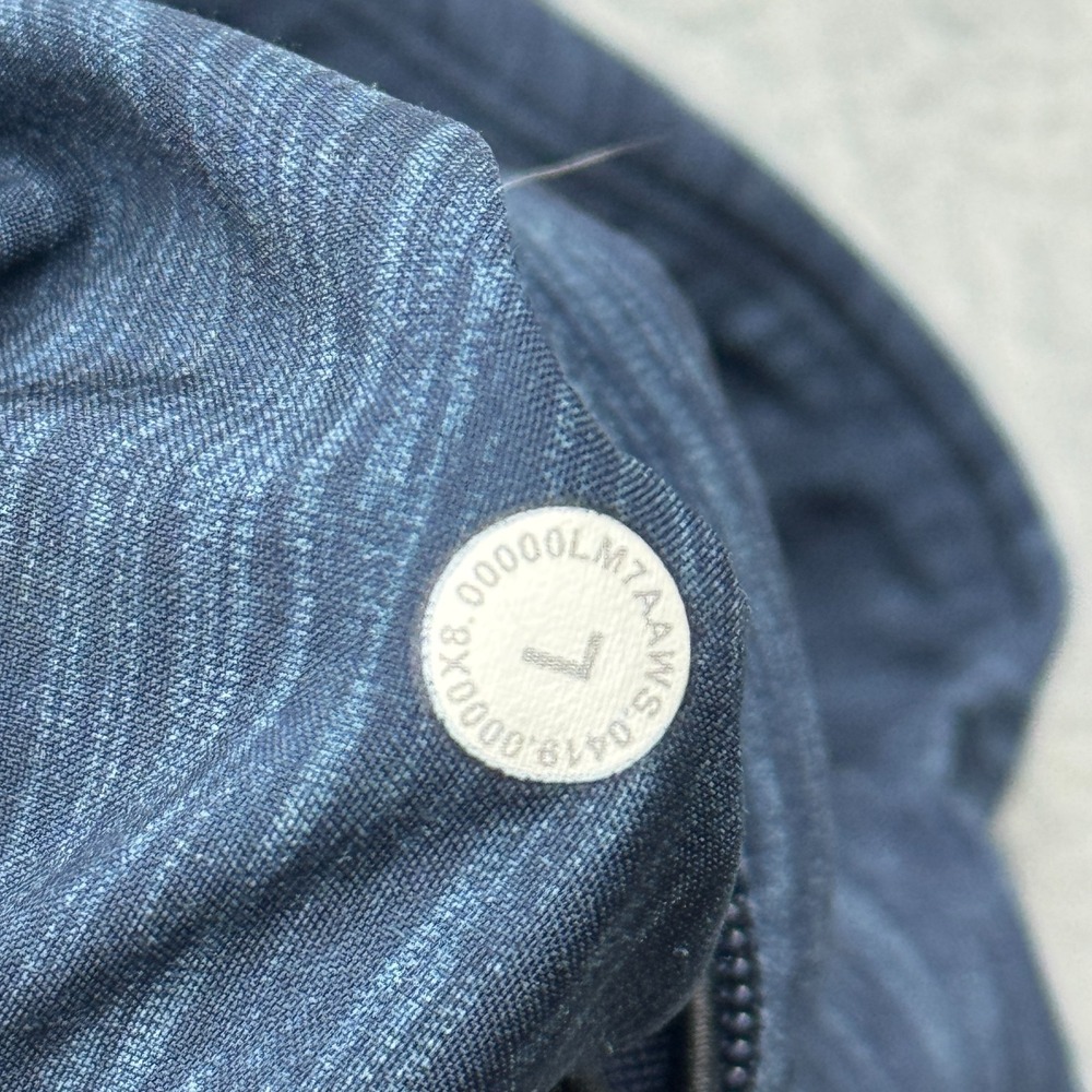 Lululemon Shorts Mens Large Blue T.H.E. Linerless Drawstring Training Running - Picture 6 of 16